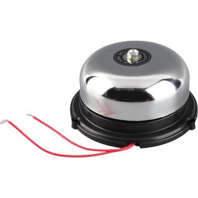 4 inch RVS Elektrische Bel Binnenhamer Type Vonkvrij Bel 10W voor Geluidssignaal