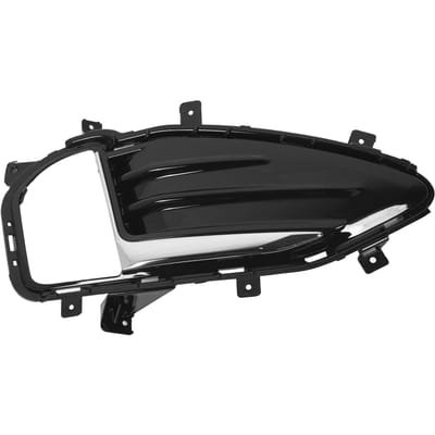 Voorbumper Mistlampgrille Glanzend Zwart Mistlamp Bezel Cover Vervanging voor Edge 2019 tot 2023 Rechts