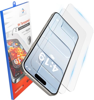 Screenprotector - 2 stuks - Geschikt voor iPhone 17 Air Tempered Glass - Extra Sterk – beschermglas