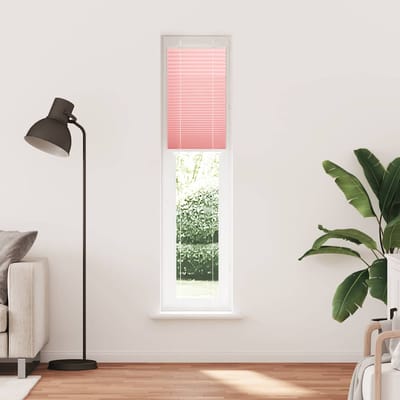 vidaXL - Plissé - rolgordijn - 40x200 - cm - stofbreedte - 39,4 - cm - polyester - roze