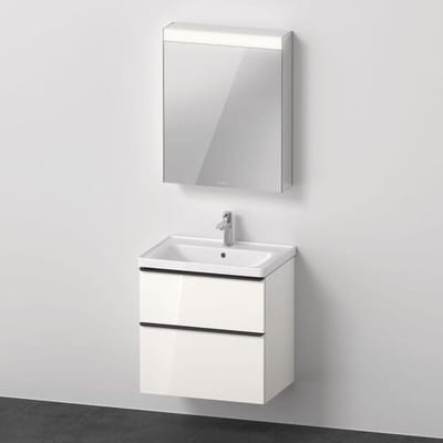 Duravit D-Neo furniture set with mirror cabinet 65 cm DE0115L2222