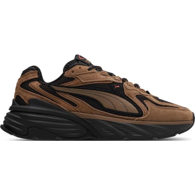 Puma Fade Sneakers Heren - Bruin - Maat 44 - Mesh/Synthetisch