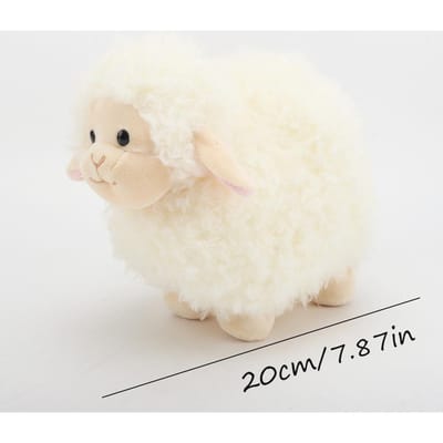 20cm Schattig Zacht Gehoorzaam Lam Knuffels Zachte Alpaca Knuffelpoppen Gevulde Schaap Knuffel Baby Speelgoed Cadeaus Voor Kinderen Huisdecoratie 20cm