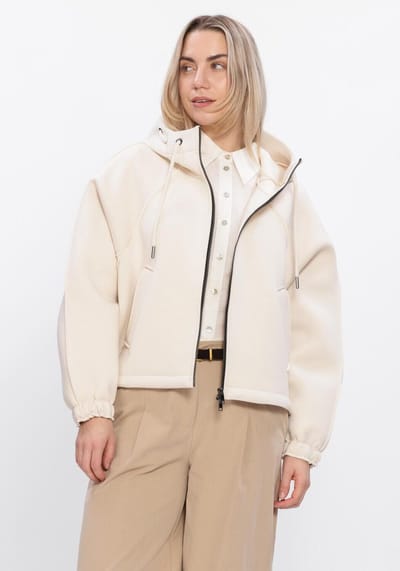 Beaumont Tamar Jacket Jassen Dames - Zomerjas - Ecru - Maat 44