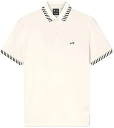 Armani Exchange Xm002326_af13026 Korte Mouw Poloshirt Beige M Man