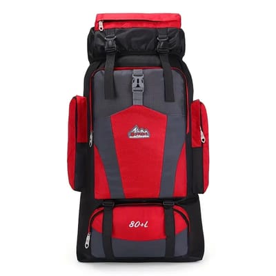 PolkaHome® Wandelrugzak met Heupriem – Heren/Dames – 80L Grote Capaciteit – Outdoor Hike Rugzak – deuter Rugzak Stijl – Camping Rugtas – Lichtgewicht Reistas – Trekking Backpack