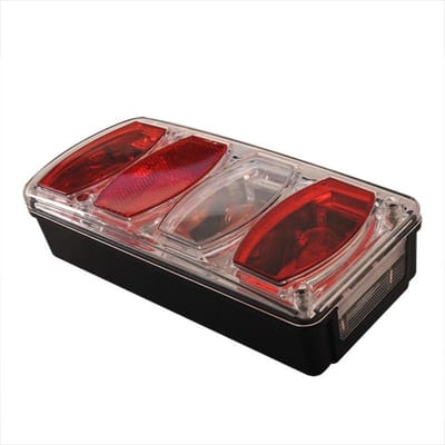 ProPlus Achterlicht aanhanger/caravan - 6 functies - 222 x 100 mm - Links