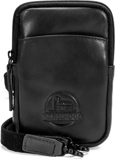 Farmhood Telefoontasje Memphis Phone Bag Black Zwart