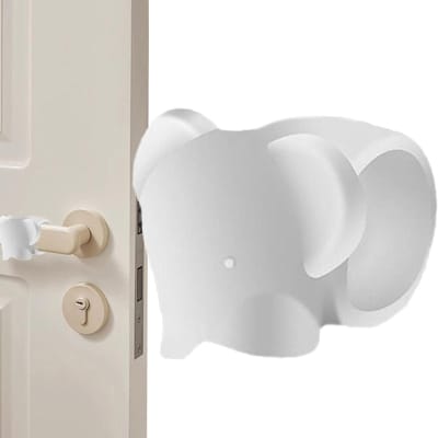 Deurstopper Dieren - Deurbuffer Beschermer - Muren Beschermen - Zonder Boren - 5x6.5x6.5 cm - Transparant
