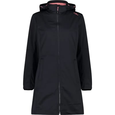 Dames parka met rits en capuchon CMP