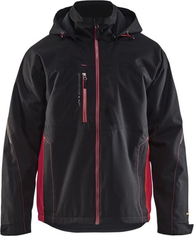 Blaklader Shelljack bi-colour 4790-1977 - Zwart/Rood - 4XL