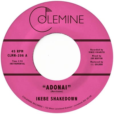 Ikebe Shakedown - Adonai (7" Single) (Coloured Vinyl)