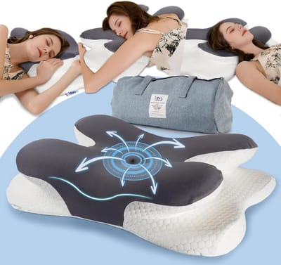Traagschuim Neksteunkussen - Ergonomisch en Hypoallergeen voor Alle Slaaphoudingen
