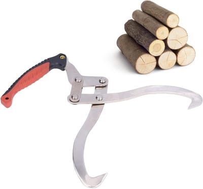 Haal de klauwhaken voor gezaagd hout, handige tang voor houtsplitters en grip voor houtblokken