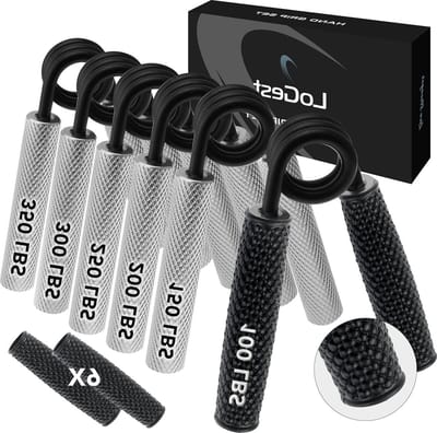LoGest Handgrepen Set voor Grip Strengthener - Hand Exerciser voor Handgrijpers - voor beginners tot professionals