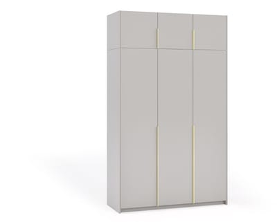Kledingkast Apollonia I zonder Spiegel 150 x 250 cm (kasjmier, gouden handgrepen)