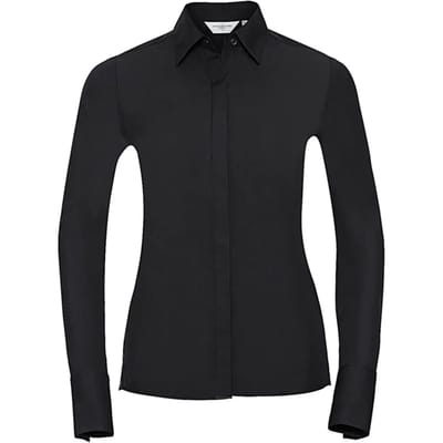 Dameshemd met lange mouwen Russell Athletic Ultimate Stretch