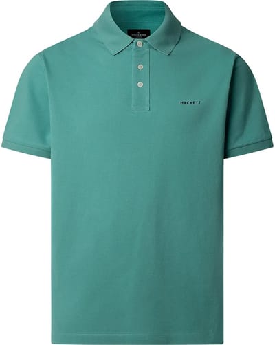 Hackett Swim Trim Island Korte Mouw Poloshirt Groen 3XL Man
