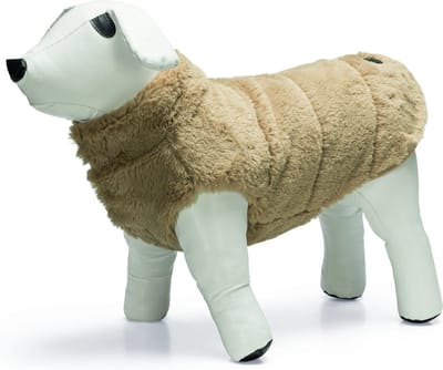 Designed By Lotte Hondenjas Victoria - Hondenkleding - 40x32x4 cm - Beige