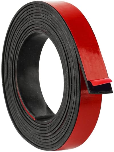 Zelfklevende Rubber Strips 4 m x 25 mm x 2 mm voor DIY Projecten - Neopreen Sealing Tape, Geluidsisolatie en Waterdichte Oplossingen