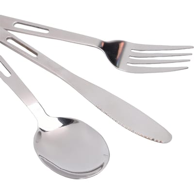 Draagbaar Roestvrij Staal Kampeer Servies Set Dubbellaagse Beker Verdikte Kom Bord Mes Vork Lepel Bestek Combo voor white