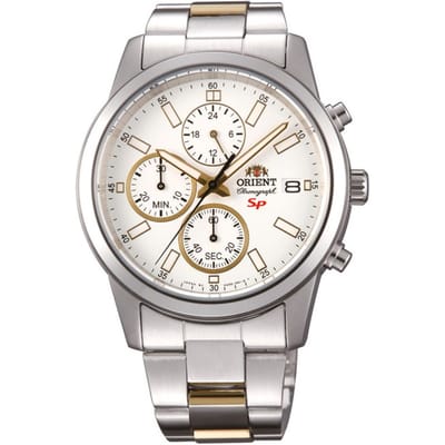 Orient Watch FKU00001W0 Heren Horloge 40mm Quartz 5 ATM
