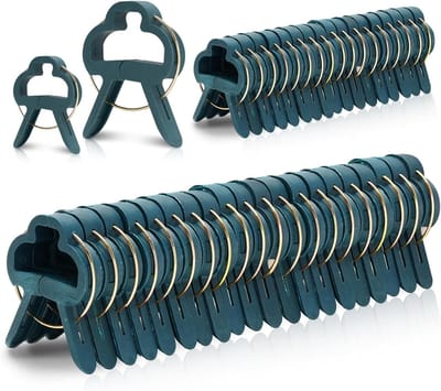 Ynkkvre - 100 Stuks Plantenclips – Herbruikbare Tuinclips in 2 Maten – Ondersteuningsclips voor Kleine & Grote Scheuten – Klimhulp voor Rozenbogen en Klimplanten