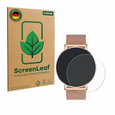 2 Stuks Screenprotector voor Levowatch Eve 1.3" - Hoogwaardige Beschermfolie transparant