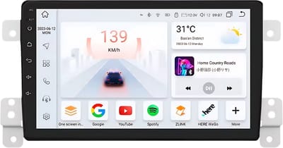 Autoradio met bluetooth - Carplay - Voor Suzuki Grand Vitara 3 (2005-2015) - Geschikt voor Apple en Android - Stereo - Navigatie - Navigatiesysteem auto - 3GB 32GB