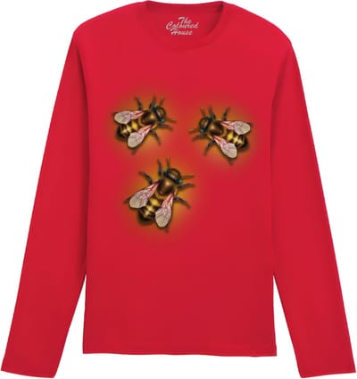 Bijen Honeybees The Coloured House Longsleeve T-shirt XXL