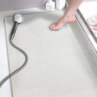 Antislip Douchemat voor Badkuip - Extra Lange Badmat van Zacht PVC (40 x 100 cm)