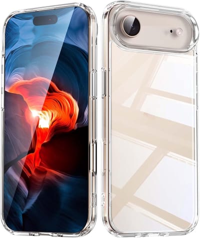 Hoesje Transparant - Doorzichtig hoesje - Hoesje Transparant - Extra verhoogd Camera Rand - geschikt voor iPhone 17 Air - Transparant