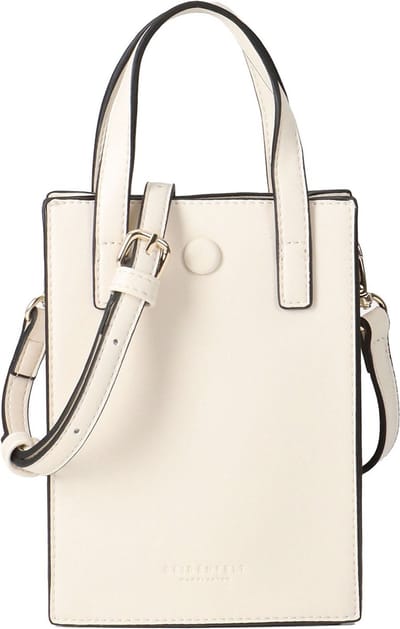 SEIDENFELT MANUFAKTUR Handtas Schoudertas Bente Mini Tote Beige / Gold Crème