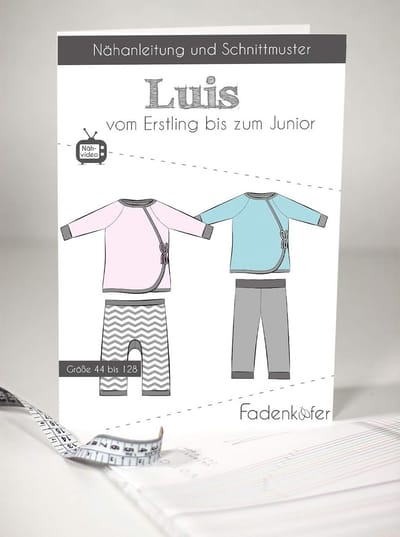 Knippatroon Luis - Naaipatroon Set - Kleding Maken - Voor Beginners - Broek Jas