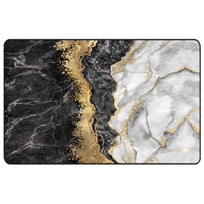 vidaXL - Vloerkleed - wasbaar - 190x300 - cm - meerkleurig