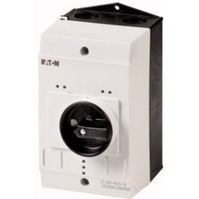 Eaton CI-K2-PKZ0-GV 219657 Lege behuizing Met draaischakelaar (l x b x h) 130 x 100 x 160 mm Grijs, Zwart 1 stuk(s) Piece