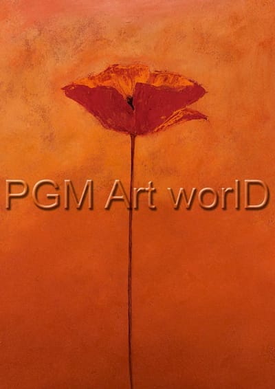 Kunstdruk Erika Heinemann - Poppy Elegance I 21x30cm