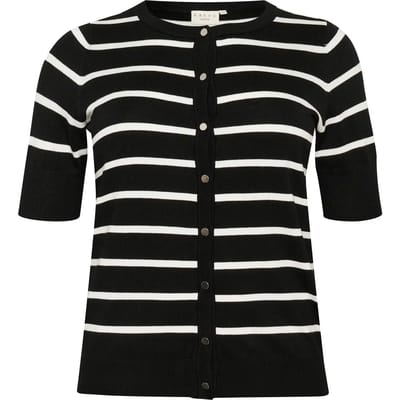 Korte mouwen cardigan dames KAFFE Curve Lizzy