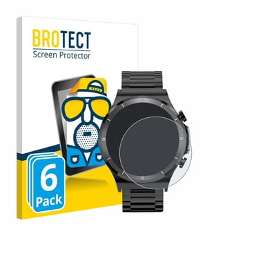 BROTECT - Screenprotector voor FANTTIK Smartwatch 1.39" - Folie Beschermfolie matte 6 Stuks