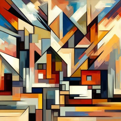 Olieverf picasso schilderij | Pablo's briljante penseelstreken: een meesterwerk in olieverf gevangen | Kunst - 40x40 centimeter op Canvas | Foto op Canvas