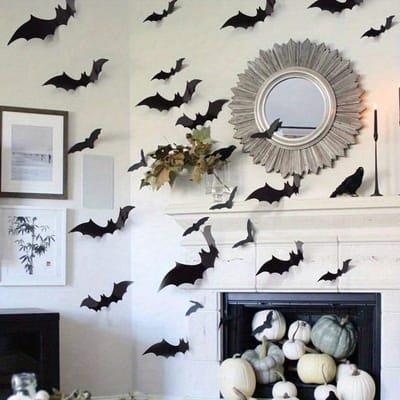 Gothique, Décoration de Noël, Meubles, Décoration Essentielle, Remplissage de Sac de Fête, Farce, Décorer Bureau, Bureau, Extérieur, Halloween, Halloween 28pcs Per Pack multicolore