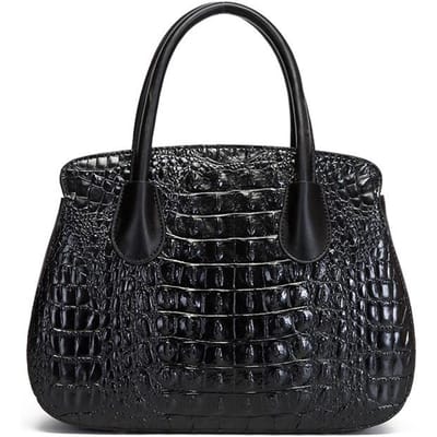 Nieuwe Handtas Krokodillenpatroon Dames Tas met Hoge Uitstraling Veelzijdige en Modieuze Schoudertas met Lichte Luxe Tas voor Dames black