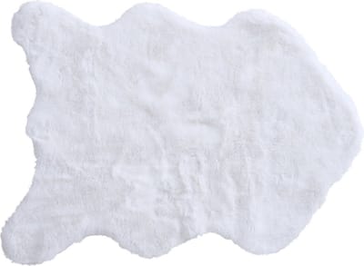 Schapenvacht Wit Nep 85 x 60 cm