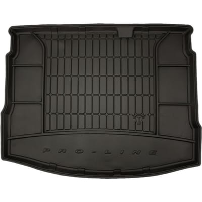 Frogum DryZone - Kofferbakmat - Geschikt voor Nissan Qashqai I 2006-2013 - Anti-slip - Organizer functie - Zwart