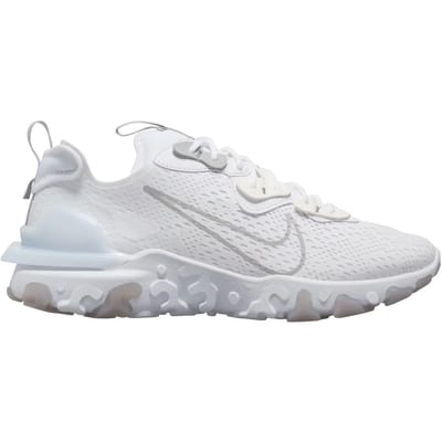 Nike React Vision Heren Sneakers - White/Lt Smoke Grey-White-Lt Smoke Grey - Maat 41