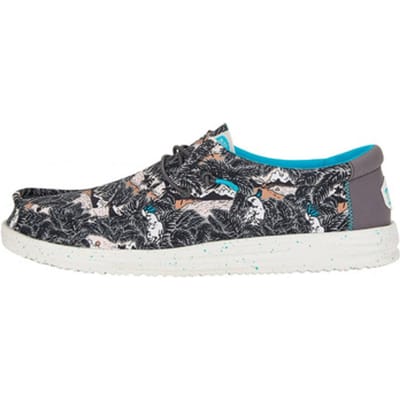 HEYDUDE - Wally H2O Heren Instappers Tropical Black/Tropical - Maat 43