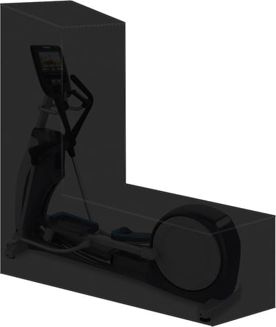 SnelShoppen - Elliptische Machine Cover - Waterdichte Cross Trainer Bescherming - Oxford Stof - UV-Bescherming - Geschikt voor Elliptische Fietsen - Z