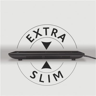 Inductie Kookplaat - Elektrische Kookplaat - Snel Koken - Slim Design - 26 cm - Zwart