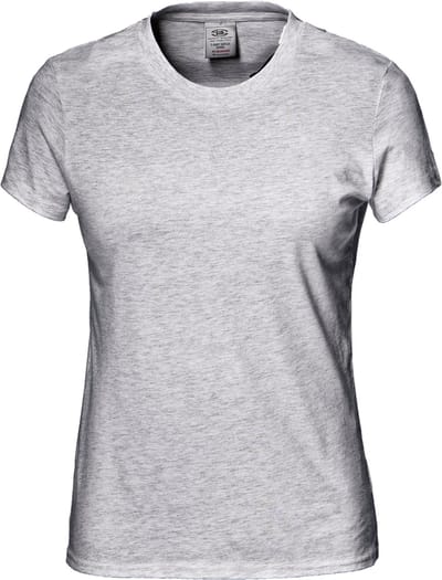 SIR SAFETY SIRFLEX Lange mouw Werk T-shirt DAMES Grijs - 100% Katoen - 140 g/m² - Versterkte Naden - 12 stuks - x12 Stuks