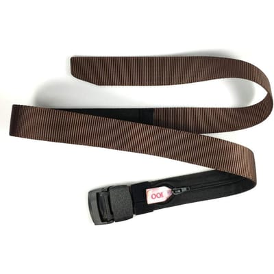 Reisgeld Anti-diefstal riem Heuptas Dames Draagbare verborgen geldriemriem black